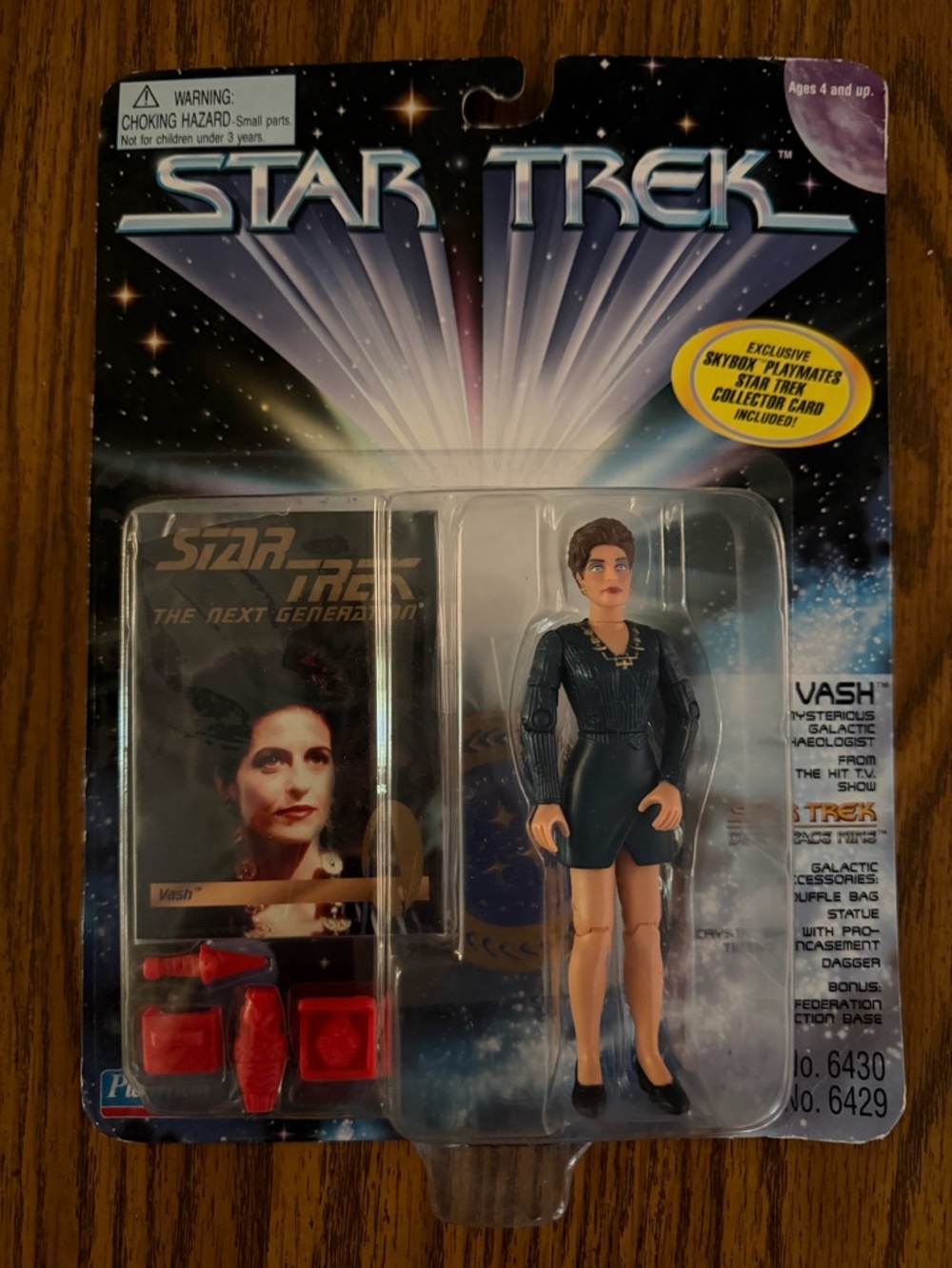 Star Trek The Next Generation Vash Action Figure - Blue Outfit